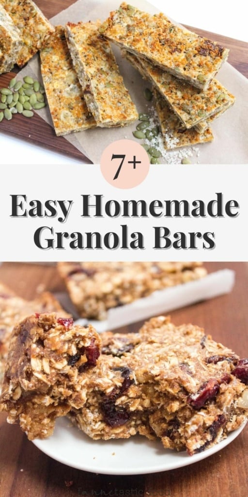 easy homemade granola bar recipes