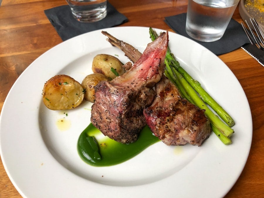 lamb chops from vivo in sewickley pa