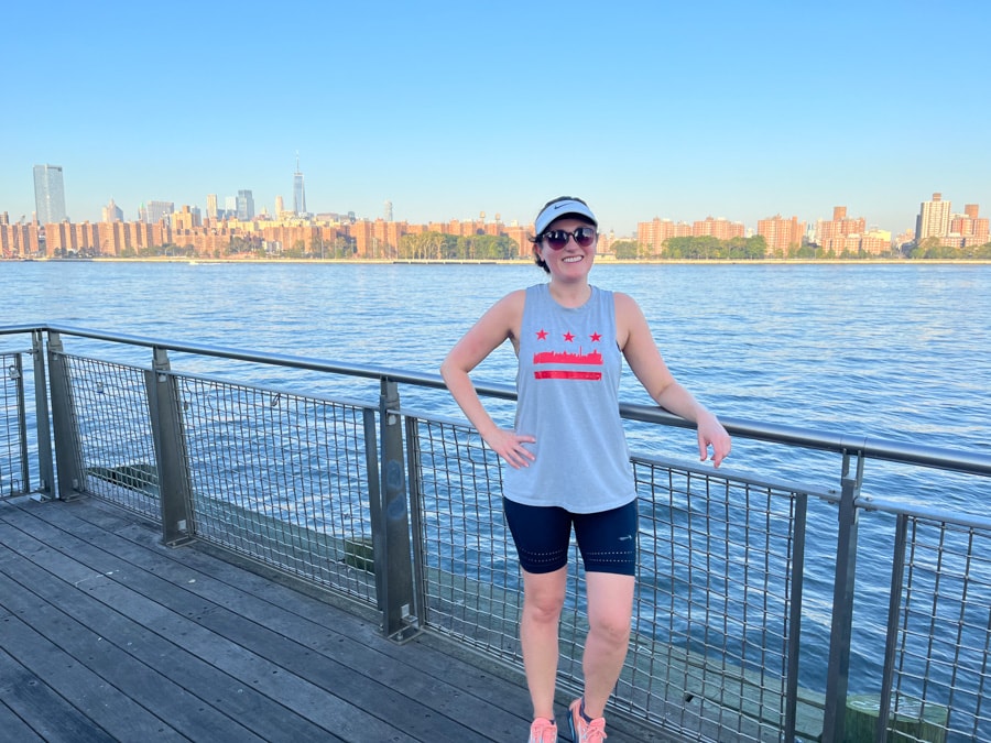 anne mauney at the brooklyn waterfront