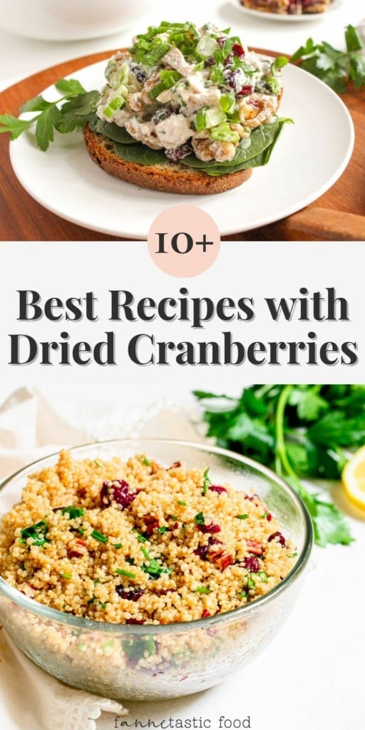 recipes with dried cranberries