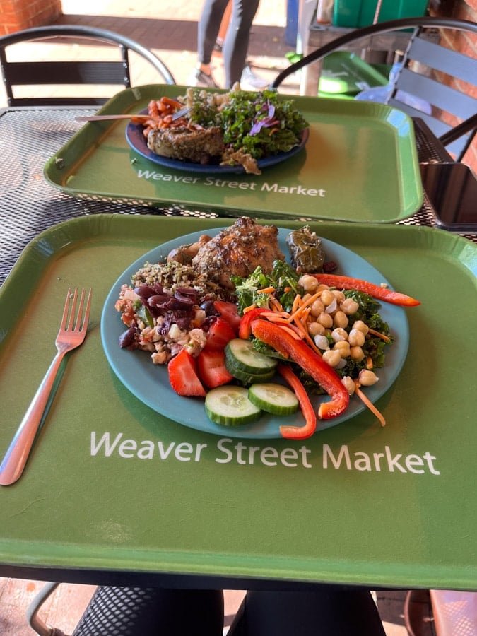 weaver street market hot and salad bar