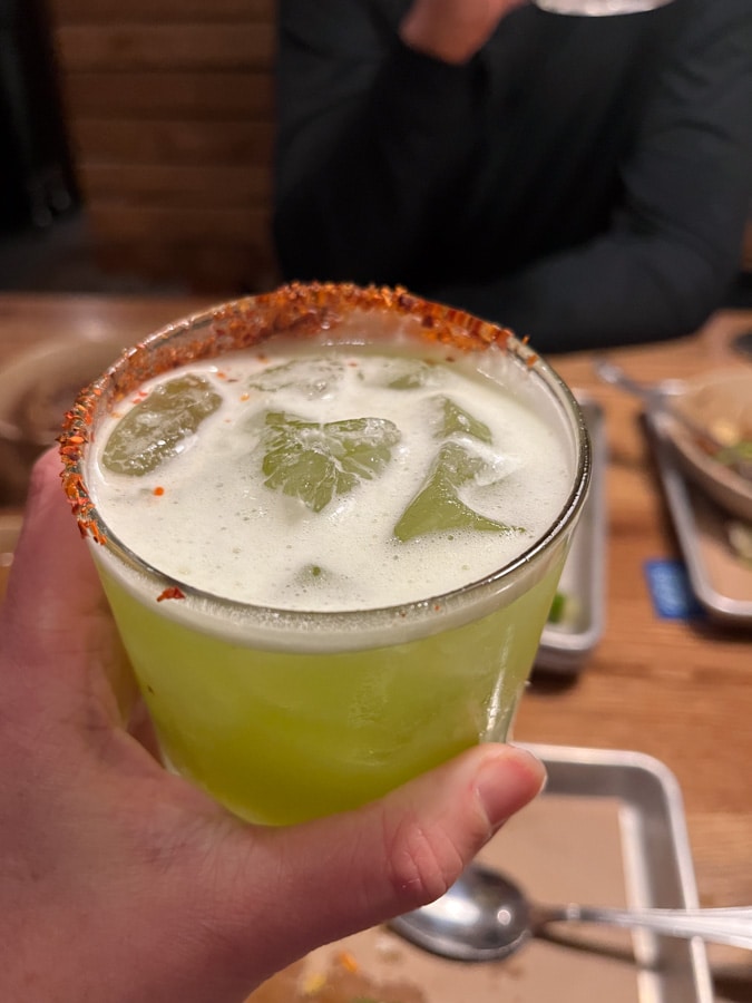 bartaco green juice margarita