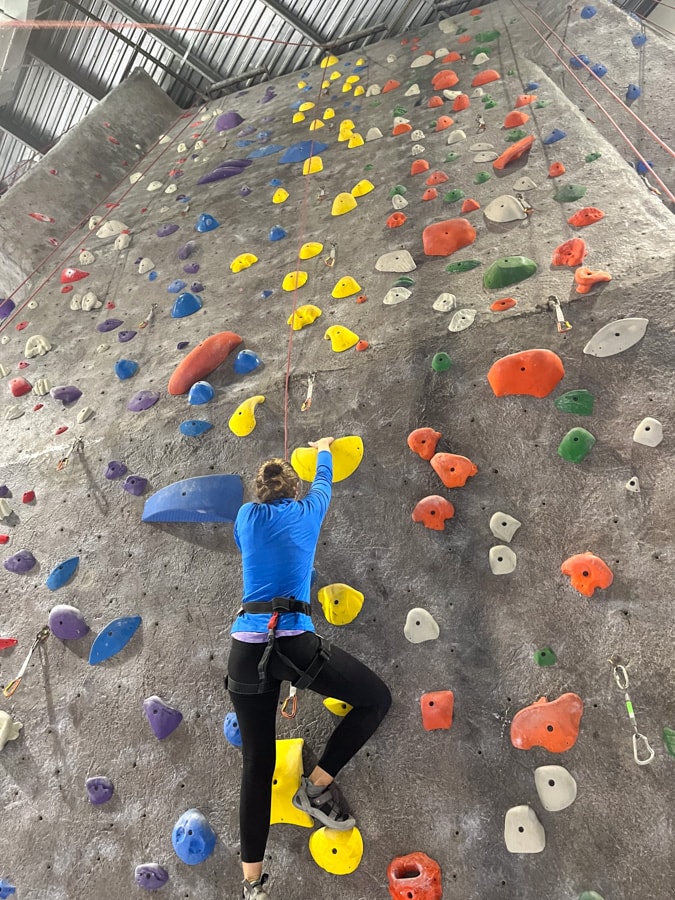 climbing at sportrock alexandria