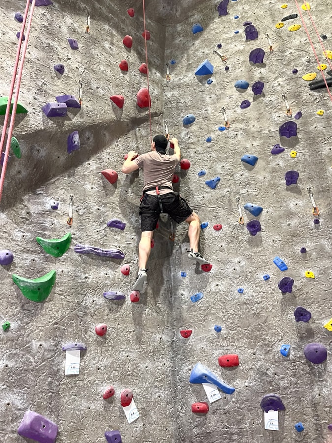 climbing at sportrock alexandria