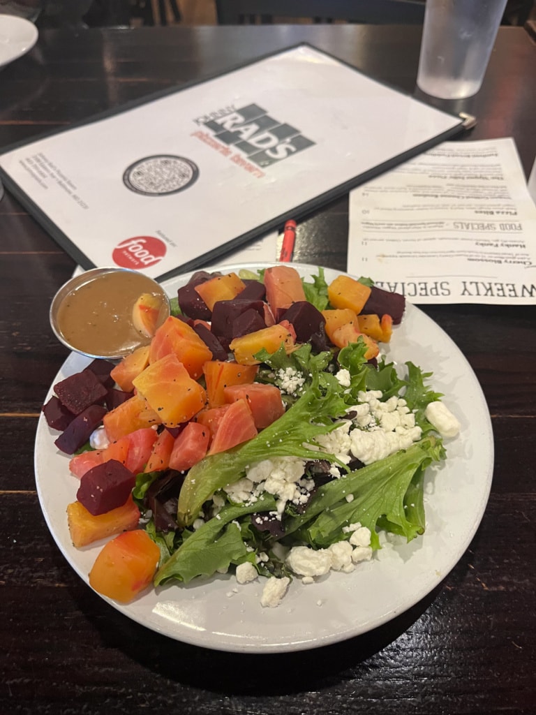 beet salad from johnny rad's