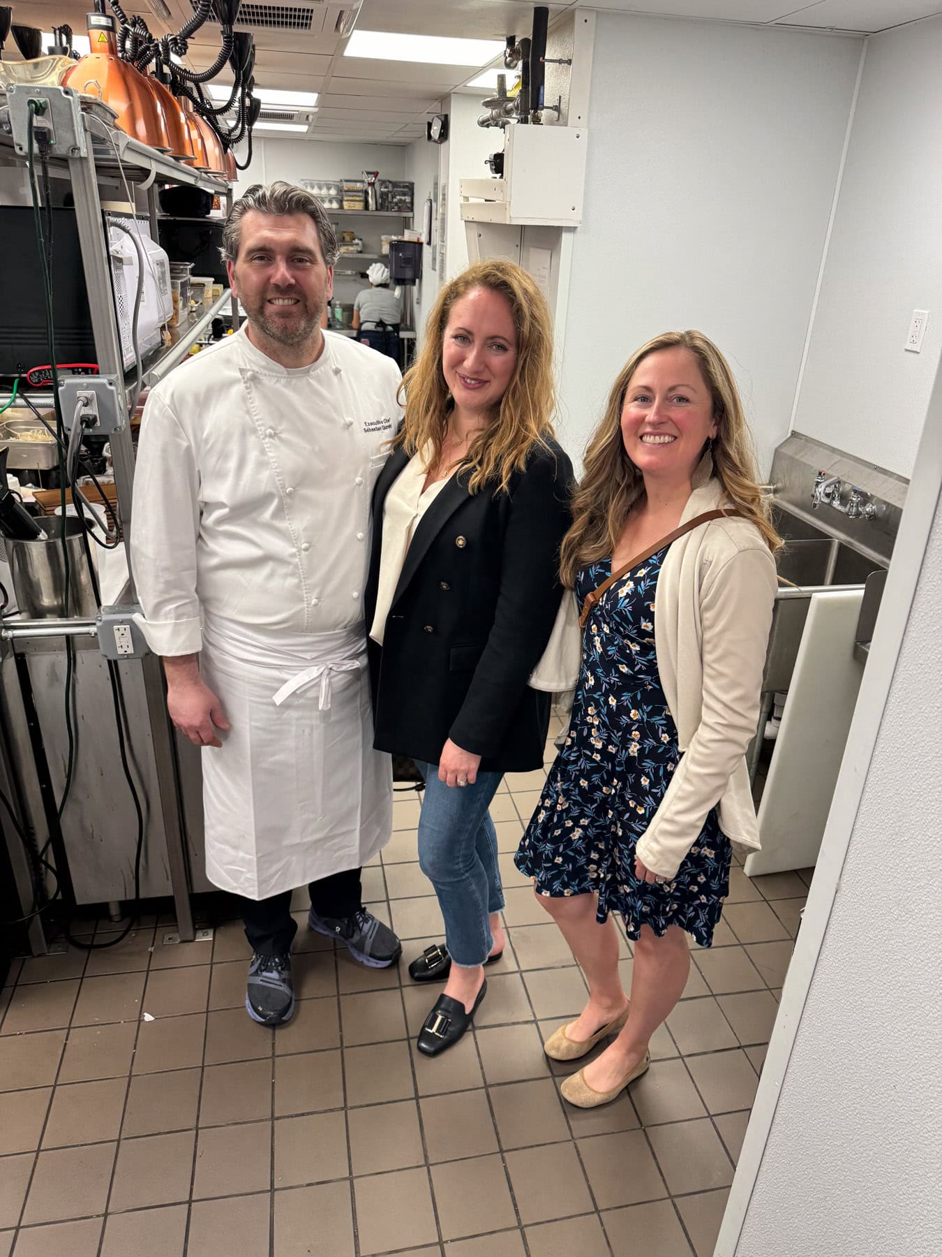 anne mauney, chef sebastian giannini, anina belle giannini